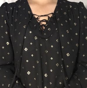 black blouse